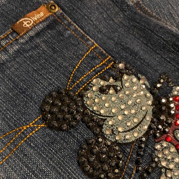 RARE VINTAGE DISNEY DIVINE MICKEY MOUSE JEANS - Picture 5 of 9
